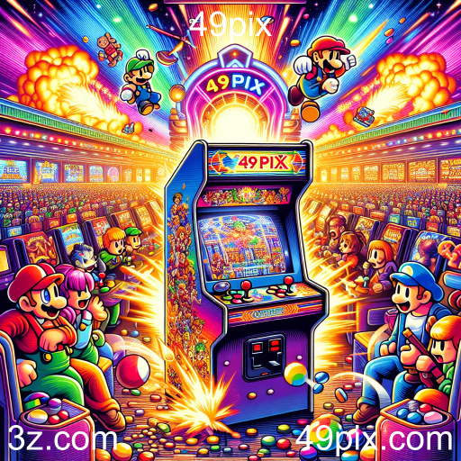 A Magia dos Jogos de Arcade na 49pix